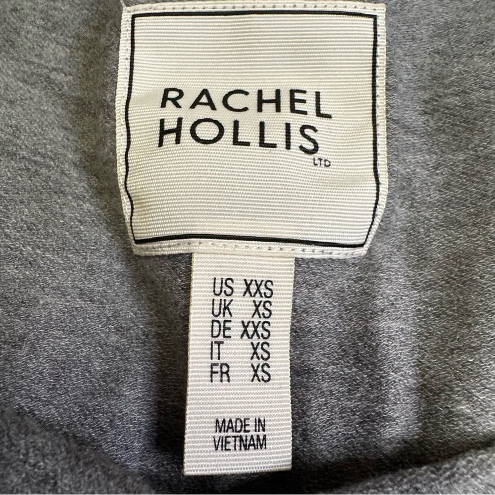 Rachel Hollis Bless Your Heart Grey Long Sleeve Shirt Size XXS Oversized NWOT - Picture 6 of 13